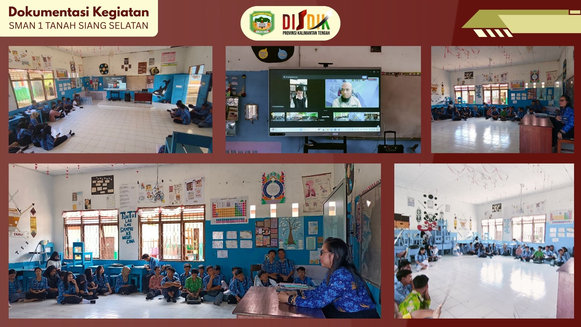 Siswa Kelas XII Ikuti Sosialisasi UTBK melalui Webinar